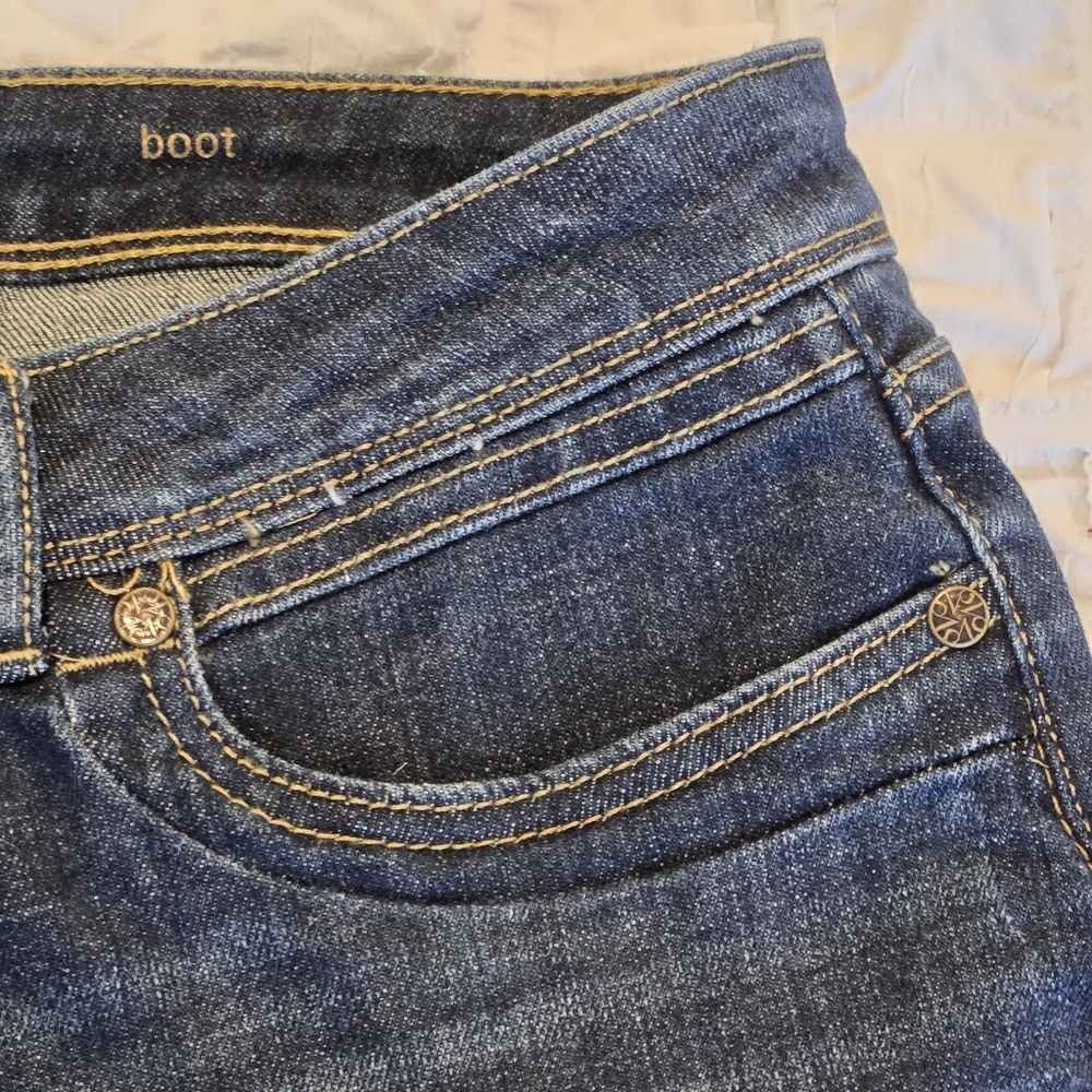 Vintage Simply Vera Wang Jeans – Size 14, Button Pocket Detail - Picture 9 of 15